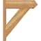 Ekena Millwork Traditional Rough Sawn Arts and Crafts Outlooker, Western Red Cedar, 8"W x 26"D x 30"H OUT08X26X30TRA03RWR - alternate 4